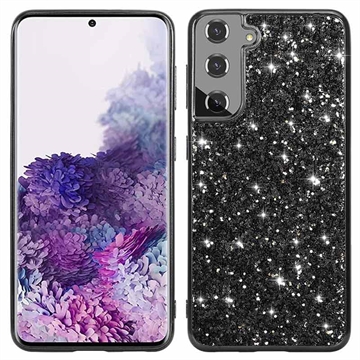 Samsung Galaxy S21 FE 5G Glitter Series Hybrid Skal - Svart