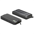 Goobay Snabb Solcells Powerbank 20000mAh - USB-C, USB - Svart