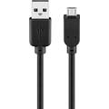 Goobay Micro USB-kabel - 3m - Svart