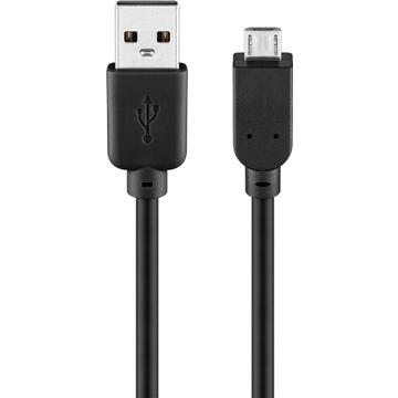 Goobay Micro USB-kabel - 5m - Svart