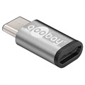 Goobay MicroUSB / USB Typ-C Adapter - 480Mbs - Grå