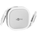 Goobay utdragbar USB-C-kabel - 1m, 15W