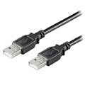 Goobay USB 2.0 A /A Kabel - 3m - Svart
