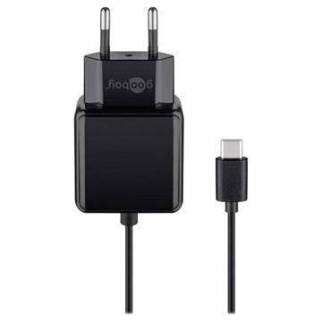 Goobay Universell USB-C Väggladdare - 15W, 5V/3A - Svart