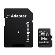 GoodRam MicroSDHC-minneskort M1AA-0640R12 - Klass 10