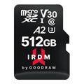 Goodram IRDM MicroSDXC minneskort klass 10 UHS-I/U3 - 512GB