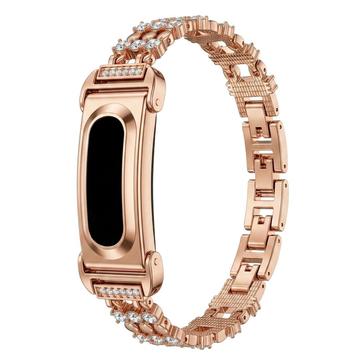 Fitbit Air-armband i zinklegering med strass