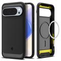 Google Pixel 10 Pro XL Spigen Rugged Armor Mag TPU-skal - Svart