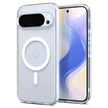 Google Pixel 10/10 Pro Spigen Ultra Hybrid Mag Skal - Vit / Klar