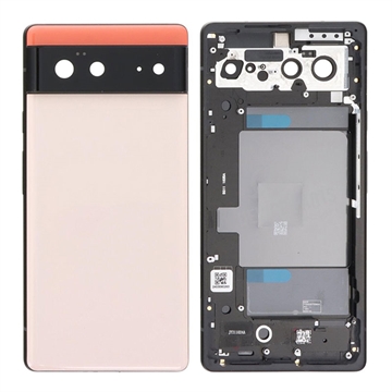Google Pixel 6 Batterilucka - Kinda Coral