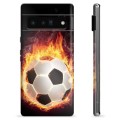 Google Pixel 6 Pro TPU-Skal - Fotbollsflamma