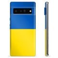 Google Pixel 6 Pro TPU-Skal Ukrainska Flaggan - Gul och ljusblå