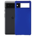 Google Pixel 6 Gummerat Plastskal - Blå