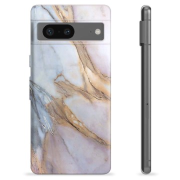 Google Pixel 7 TPU-Skal - Elegant Marmor