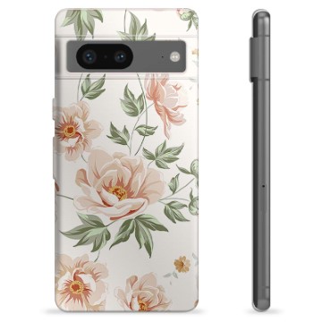 Google Pixel 7 TPU-Skal - Blommig