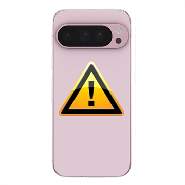Google Pixel 9 Pro Bak Skal Reparation - Rose Quartz