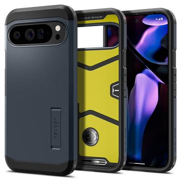 Google Pixel 9 Pro XL Spigen Tough Armor Skal - Metall Skiffer