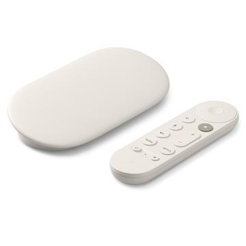 Google TV Streamer - 4K HDR, Dolby Vision & Dolby Atmos - Porslin