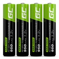 Green Cell HR03 Uppladdningsbara AAA Batterier - 950mAh - 1x4