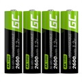 Green Cell HR6 Uppladdningsbara AA Batterier - 2600mAh - 1x4