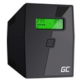 Green Cell PowerProof UPS med 2x AC Uttags, 1x USB-B, 2x RJ11 - 600VA/360W