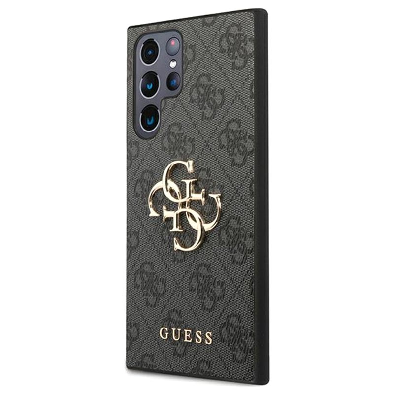 Guess 4G Big Metal Logo Samsung Galaxy S22 Ultra 5G Hybrid Skal