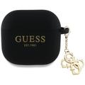 AirPods 4 Guess 4G Charm Silikonskal - Svart