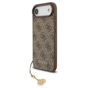 iPhone Air Guess 4G Charm Hybridskal - MagSafe-kompatibel - Brun