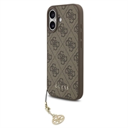 iPhone 17 Guess 4G Charm Hybridskal - MagSafe-kompatibel - Brun