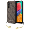 Guess 4G Charms Collection Samsung Galaxy A54 5G Hybrid Skal - Brun
