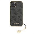 Guess 4G Charms Collection iPhone 13 Hybrid Skal - Grå