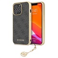 Guess 4G Charms Collection iPhone 13 Pro Hybrid Skal - Grå