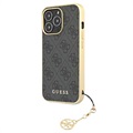 Guess 4G Charms Collection iPhone 13 Pro Max Hybrid Skal - Grå