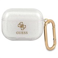 Guess 4G Glitter Collection AirPods Pro TPU-skal - Genomskinlig