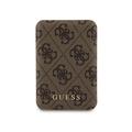 Guess 4G Magnetisk Trådlös Powerbank 5000mAh - MagSafe Kompatibel - Brun