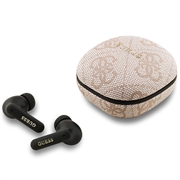 Guess 4G Script Logo ENC True Wireless hörlurar - Rosa