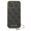 Guess Charms Collection 4G iPhone 12/12 Pro Skal - Grå