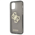 Guess Glitter 4G Big Logo iPhone 12/12 Pro Hybrid Skal