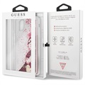 Guess Glitter Collection iPhone 11 Pro Max Skal - Hallon