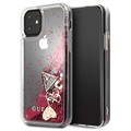 Guess Glitter Collection iPhone 11 Skal - Hallon