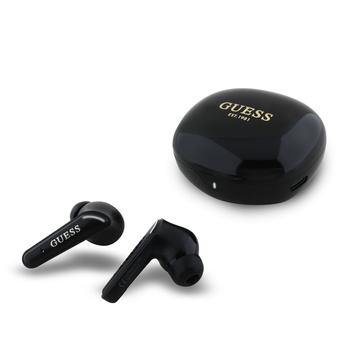 Guess Glossy Classic Logo True Wireless hörlurar