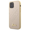 Guess Iridescent Love iPhone 12 Pro Max Hybridskal - Guld