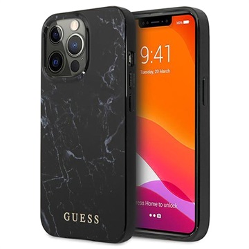 Guess Marble Collection iPhone 13 Pro Max Hybrid Skal