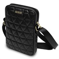Guess Quilted Collection Axelremsväska - 10" - Svart