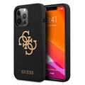 Guess Silicone 4G Logo iPhone 13 Pro Skal