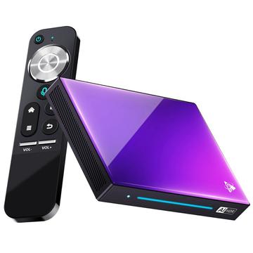 H96 Max M9 Android 14 Smart TV-box - WiFi 6, Bluetooth 5.4 - 32GB/4GB