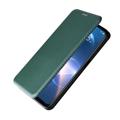 HTC Desire 22 Pro Plånboksfodral - Kolfiber - Grön