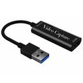 HU-02 HDMI till USB 3.0-kort för videoinspelning/streamingadapter - Svart