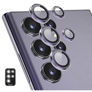 Samsung Galaxy S24 Ultra Hat Prince Kameralinsskydd i Härdat Glas - Lila