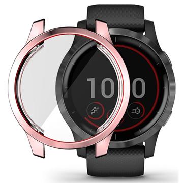 Hat Prince Garmin Venu 2S TPU Skal med Skärmskydd - 40mm - Roséguld